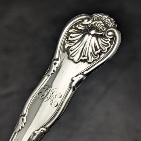 1832 British antique sterling silver cutlery set